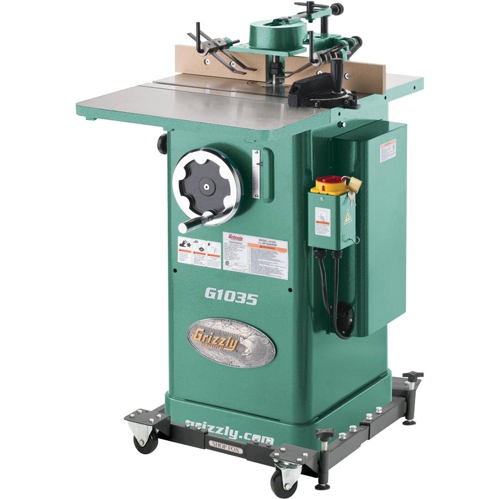 Grizzly Industrial G1035-1-1/2 HP Shaper - WoodArtSupply