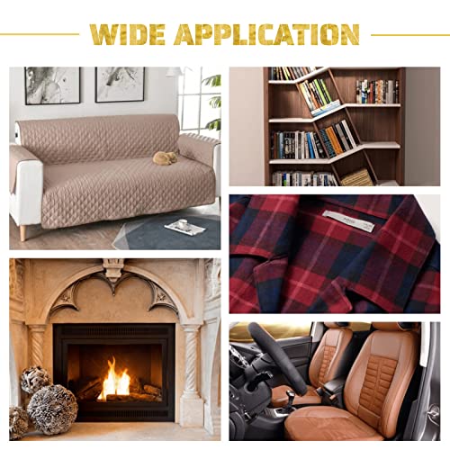 2 Pieces Dust Brush Hand Broom Wooden Bench Brushes with Soft Bristles Counter Brush with Long Wood Handle Household Cleaning Brush for Sofa Bed Pet REDANHA