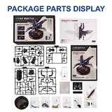 ROBOTIME MI03 Model Kits for Adults/Teens-Storm Beetle Model Building Kits-115 Pieces Mechanical 3D Puzzle-Birthday Gift for Men-Aesthetic Desk Toy ROBOTIME