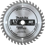 Makita D-67038 6-1/2" 40T Carbide-Tipped Circular Saw Blade, Fine Finish Makita