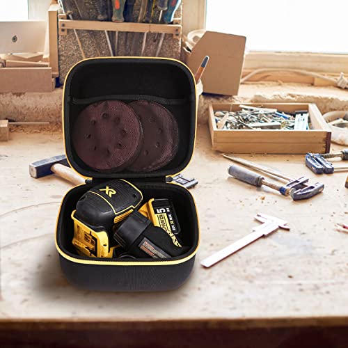 Khanka Hard Travel Case Compatible with DEWALT 20V MAX Orbital Sander (DCW210B), Case Only khanka