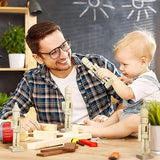 RCFINE 6Pcs Nutcracker Christmas DIY Nutcracker Unfinished Blank Unpainted Nutcracker Figurine Ornament for Table Home Decoration RCFINE