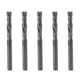 OSCARBIDE Up & Down Cut Carbide End Mills 1/8 Inch Shank 3.175x17mm CNC Spiral Router Bits 2 Flutes Milling Cutter for Engraving Milling 3D OSCARBIDE