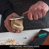 BeaverCraft Wood Spoon Carving Tools Kit S14x Deluxe - Wood Carving Tools Set Wood Carving Kit - Wood Carving Knives, Hook Knife Wood Carving Spoon BeaverCraft