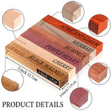 Sasylvia 30 Pieces Exotic Wood Pen Blanks Pen Turning Supplies DIY Crafts Pen Turning Kit for DIY Crafts, 5 x 3/4 x 3/4 Inches (Gorgeous) Sasylvia