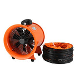 OrangeA Utility Blower Fan, 12 Inches, 520W 2295 CFM High Velocity Ventilator w/ 16 ft/5 m Duct Hose, Portable Ventilation Fan, Fume Extractor for Vevor