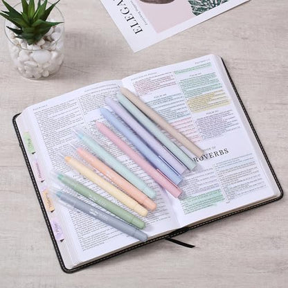 Mr. Pen- Bible Highlighters and Pens No Bleed, 10 Pack, Gel Highlighters, Bible Pens No Bleed Through, Bible Highlighters No Bleed, Bible Journaling