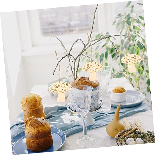 Unomor 250 Sets Chrysanthemum on Blank Wood Chip Crafts Flower Unfinished Wood Cutouts Unfinished Wood Discs Unfinished Spring Wooden Cutouts Unomor