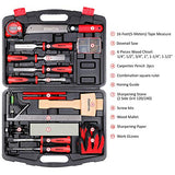 KingTool 87 Pc. Advanced Wood Chisel Set with Storage Case Including Superior Chisels | Heat-Treated Cr-V Alloy Blades Premium Chisel Set for KINGTOOL