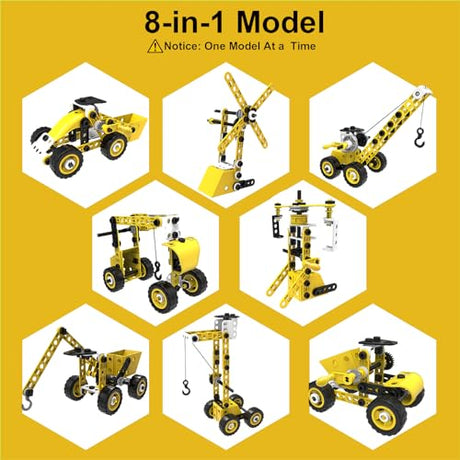 Stem Toys For 5 6 7 8 9+ Year Old Building Block Kit Stem Activities Projects Boy Toys Age 4-8 5-7 6-8 8-10 Creative Set Educational Engineering choopheme
