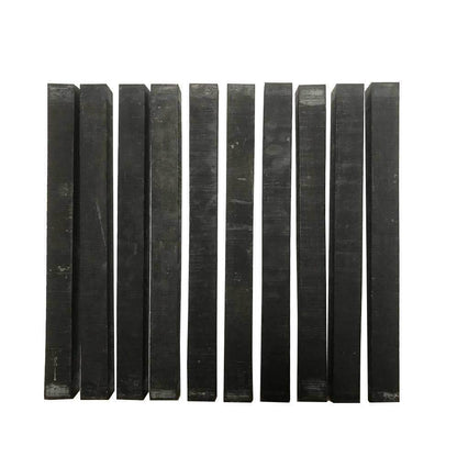 Gaboon Ebony Turning Blanks 1-1/2" X 1-1/2" X 12" Suitable Wood Pieces for Wood Crafts and Projects
