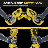 TROOZY Cordless Pole Saw & Mini Chainsaw 2-IN-1, 21V 3Ah Battery Powered 6 Inch Brushless Electric Rotatable Pole Saw, 15-Foot Max Reach & Troozy