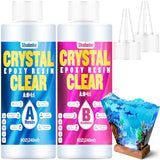 Shabebe Epoxy Resin 16OZ, Super Gloss Epoxy Resin Kit with UV Resistant, Fast Drying Art Resin Clear Casting Resin Epoxy for Art Crafts, Jewelry Shabebe