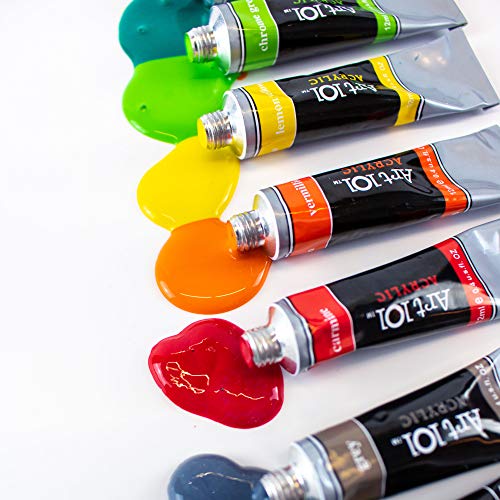 Art 101 Deluxe Art Set, Assorted Colors, 215 Pieces (53215) Art 101 USA