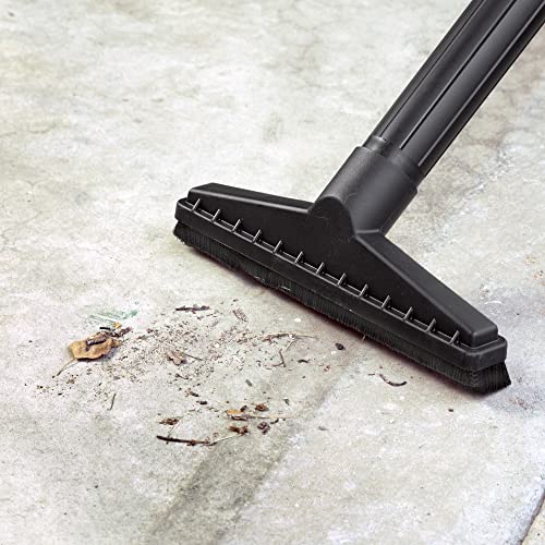 CRAFTSMAN CMXZVBE38633 2-1/2 in. Floor Brush Wet/Dry Vac Attachment, 14 in. Wide Shop Vacuum Accessory - WoodArtSupply