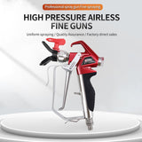 Airless Paint Spray Gun High Pressure 4000 PSI with Reversible 517 Nozzle Tip Guard Swivel Joint for Airless Paint Sprayers ZT-PRO ZHUITU