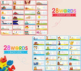 Officygnet See & Spell Learning Educational Toys and Gift for 3 4 5 6 Years Old Boys and Girls - Matching Letter Game for Preschool Kids - 80 Pcs of Officygnet