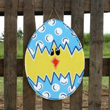 Egg Unfinished Wooden Cutout, Wood Craft, Build-A-Cross Build-A-Cross