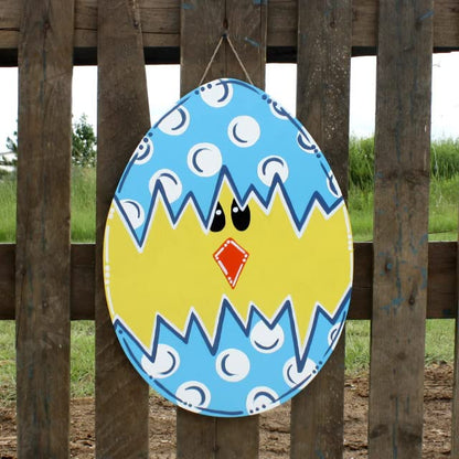 Egg Unfinished Wooden Cutout, Wood Craft, Build-A-Cross - WoodArtSupply