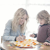 12 Pieces Large Wood Pumpkin Cutouts Blank Pumpkin Shape Cut Out Wooden Pumpkin Cutout Unfinished Wood Craft for Fall Party DIY Thanksgiving AWIZOM