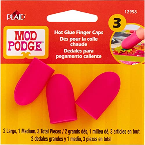 Mod Podge Hot Glue Gun Finger Caps, Multicolor Mod Podge