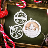 Personalized Gingerbread Ornament, Wooden Christmas Tree Decoration, Custom Holiday Name Sign, for Family NEXTCraft