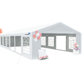 PEAKTOP OUTDOOR 20'X40' Party Tent Heavy Duty Wedding Tent Outdoor Gazebo Event Shelter Canopy with Carry Bags PEAKTOP OUTDOOR