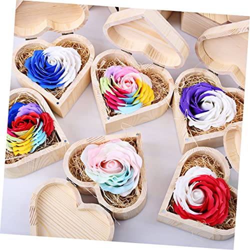 ABOOFAN 4pcs Earrings Coin Case Jewelry Organizer Tray Engagement Ring Bracelets Storage Boxes Ring Chest Organizer Decorative Jewelry Case Ring Case ABOOFAN