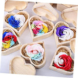 ABOOFAN 4pcs Earrings Coin Case Jewelry Organizer Tray Engagement Ring Bracelets Storage Boxes Ring Chest Organizer Decorative Jewelry Case Ring Case ABOOFAN