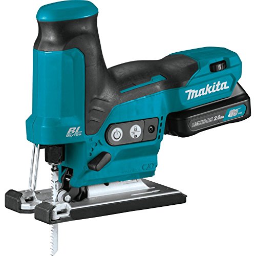 Makita VJ05R1J 2.0Ah 12V max CXT Lithium-Ion Brushless Cordless Barrel Grip Jig Saw Kit Makita