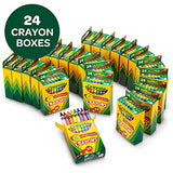 Crayola Crayons Bulk, 24 Crayon Packs with 24 Assorted Colors, School Supplies Crayola