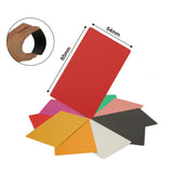 FVIEXE 300PCS Metal Business Card Blanks for Laser Engraving, 0.21mm Thick Multicolor Sublimation Aluminum Business Cards Name Cards Metallic DIY FVIEXE