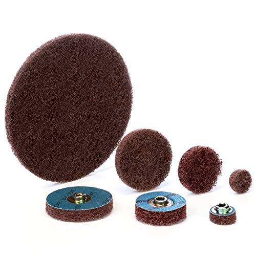 Standard Abrasives Buff and Blend HS Disc 860708, 6 in x 1/2 in A VFN Pink (Pack of 10) Standard Abrasives