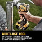DEWALT DCF911B 20V MAX* 1/2" Impact Wrench with Hog Ring Anvil (Tool Only) DEWALT