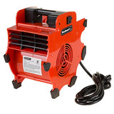 Blower Fan - 3-Speed Heavy-Duty Floor and Carpet Dryer - 1600 watts -Portable Air Mover with 4 Different Angles for Basements, Cars or Garages by Stalwart