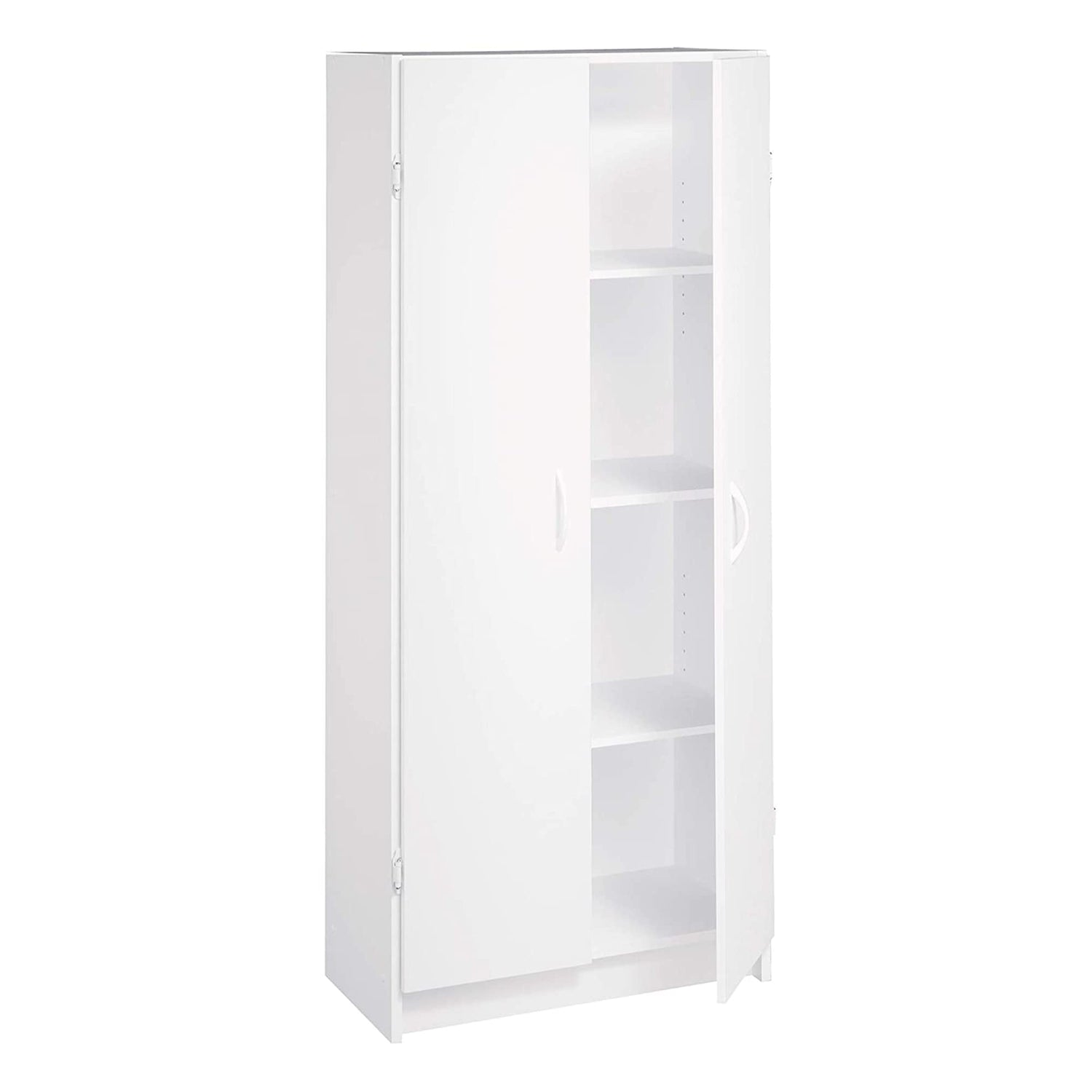 ClosetMaid Pantry Cabinet Cupboard with 2 Doors, Adjustable Shelves, Standing, Storage for Kitchen, Laundry or Utility Room, White ClosetMaid