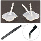 Woohome 38 PCS Epoxy Resin Tools Kit, Silicone Mold Tool Included 5 PCS Resin Measuring Cup, Silicone Mixing Cups, Silicone Scraper, Silicone Stick, Woohome