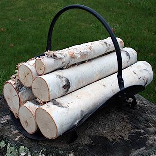 Wilson Decorative White Birch Logs, Natural Bark Wood Home Décor - 17-18" in Length 1.5"-4" Dia. (Set of 6) Wilson