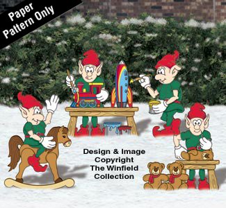 Toy Making Elves Woodworking Project Plan