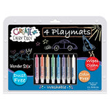 The Pencil Grip Create Everyday Black Board Playmat Kit with 8 Wonder Stix (TPG648) The Pencil Grip