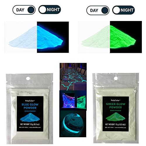 Upstart Epoxy Mica Powder - 18pc Set of Metallic Pigment Powders for Epoxy Resin - Brilliant Resin Color Pigment for Crafts - Mica Powder for Wood, Upstart Epoxy