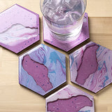 Mod Podge, River Set of 5 Coaster Kit, Surface for Epoxy, DIY Wood Pouring Supplies for Resin Arts and Crafts, 56934E Mod Podge