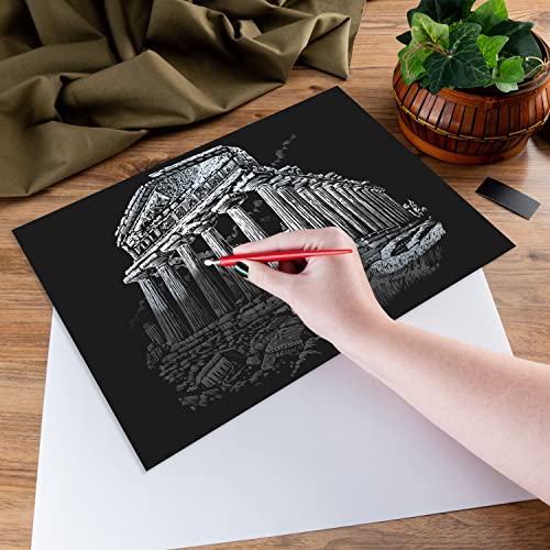 Royal and Langnickel Famous Places Engraving Art, Parthenon - WoodArtSupply