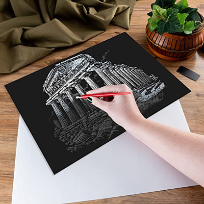 Royal and Langnickel Famous Places Engraving Art, Parthenon - WoodArtSupply