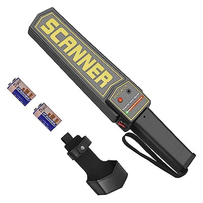 Metal Detector Wand - Handheld Security Wand,Metal Detector,High-Sensitivity Accuracy Safety Bars for Lumber Woodworking (with Light)