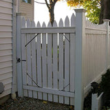 GoldOrcle Anti Sag Gate Kit Heavy Duty No Sag Kit for Wooden Gate Fence with a Gate Latch GoldOrcle