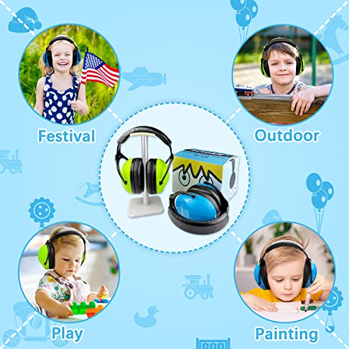 ZOHAN Kids Ear Protection 2 Pack,Kids Noise Canceling Headphone for Concerts, Monster Truck, Fireworks - WoodArtSupply