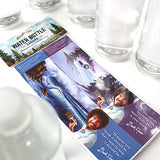 Bob Ross Water Bottle Labels (Set of 16) Unique Quotes & Paintings, Birthday Party Supplies, Waterproof Bottle Wraps Prime Party