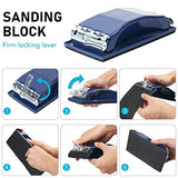 LotFancy Sandpaper 60 to 5000 Grit, 108PCS 9 x 3.6” Dry Wet Sand Paper with Sanding Block, Silicon Carbide Sanding Sheet Assortment, for Automotive LotFancy