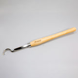 Hurricane Turning Tools, Mid-Size Carbide Tipped Curved Hollowing Tool, 2 For Woodturning Hurricane Turning Tools